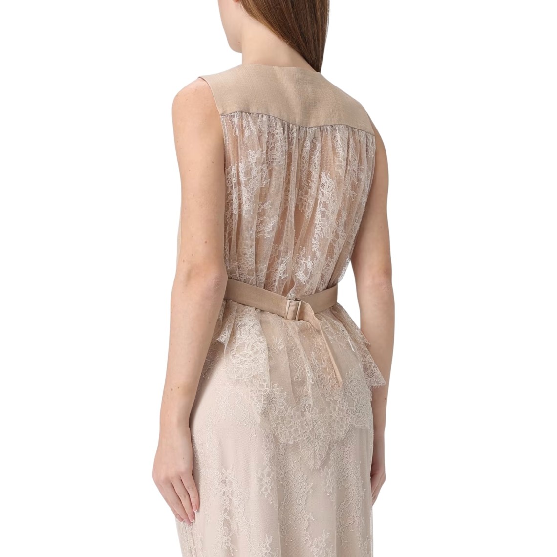 Gilet con dettagli in pizzo Liu Jo