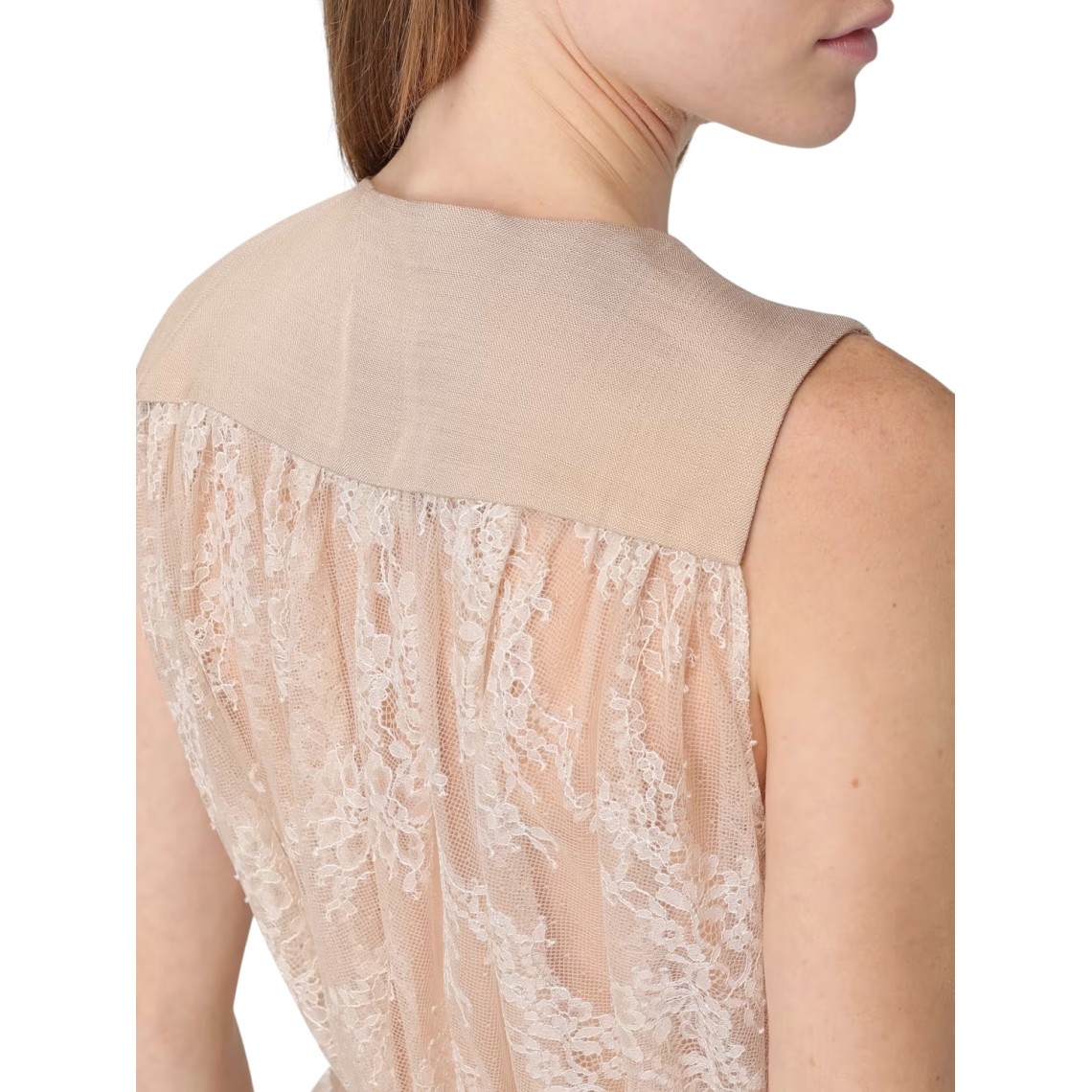 Gilet con dettagli in pizzo Liu Jo