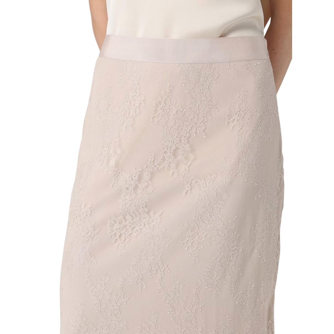 Gonna longuette in pizzo Liu Jo