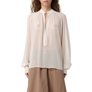 Blusa Liu Jo con collo alla coreana