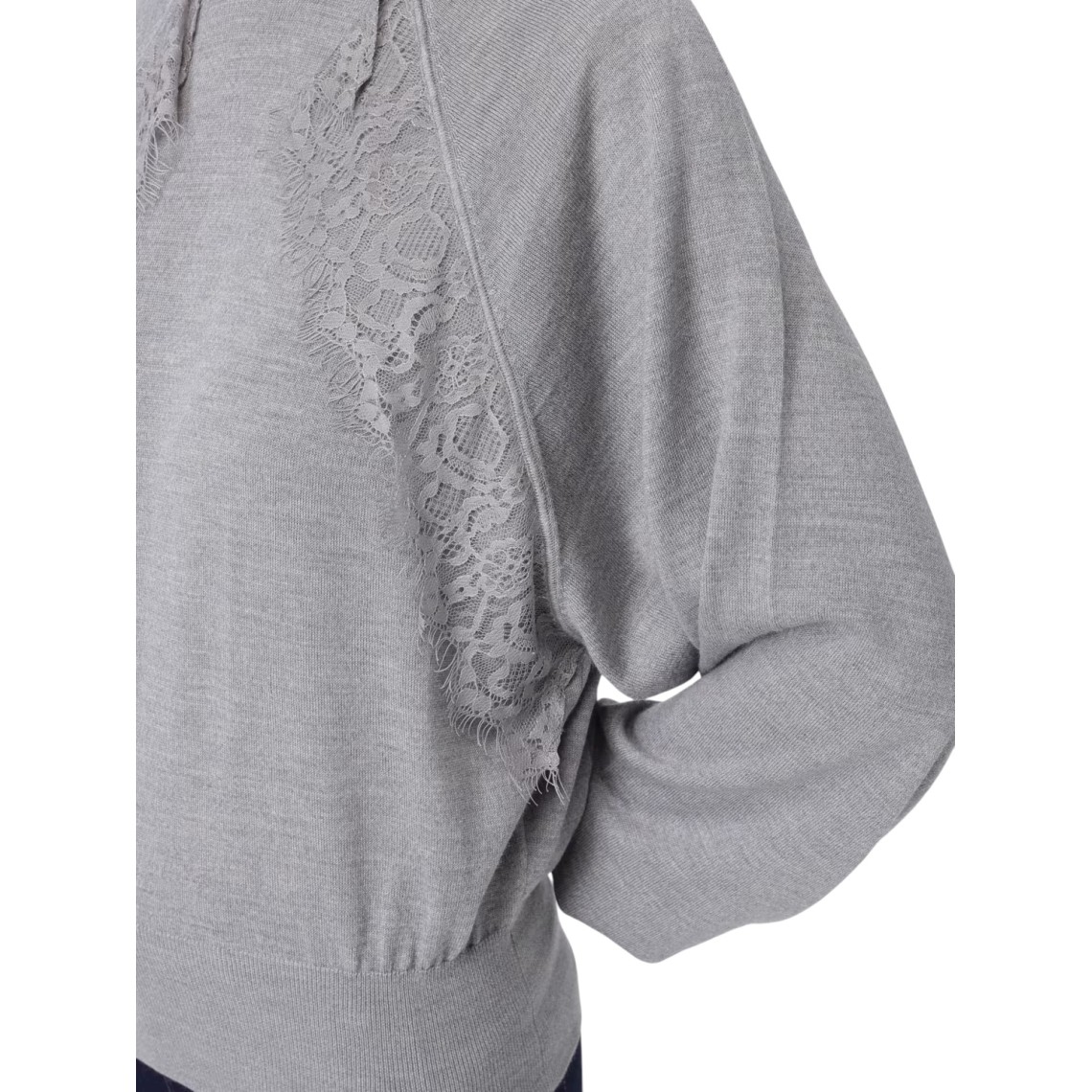 Dolcevita in lana con pizzo Liu Jo