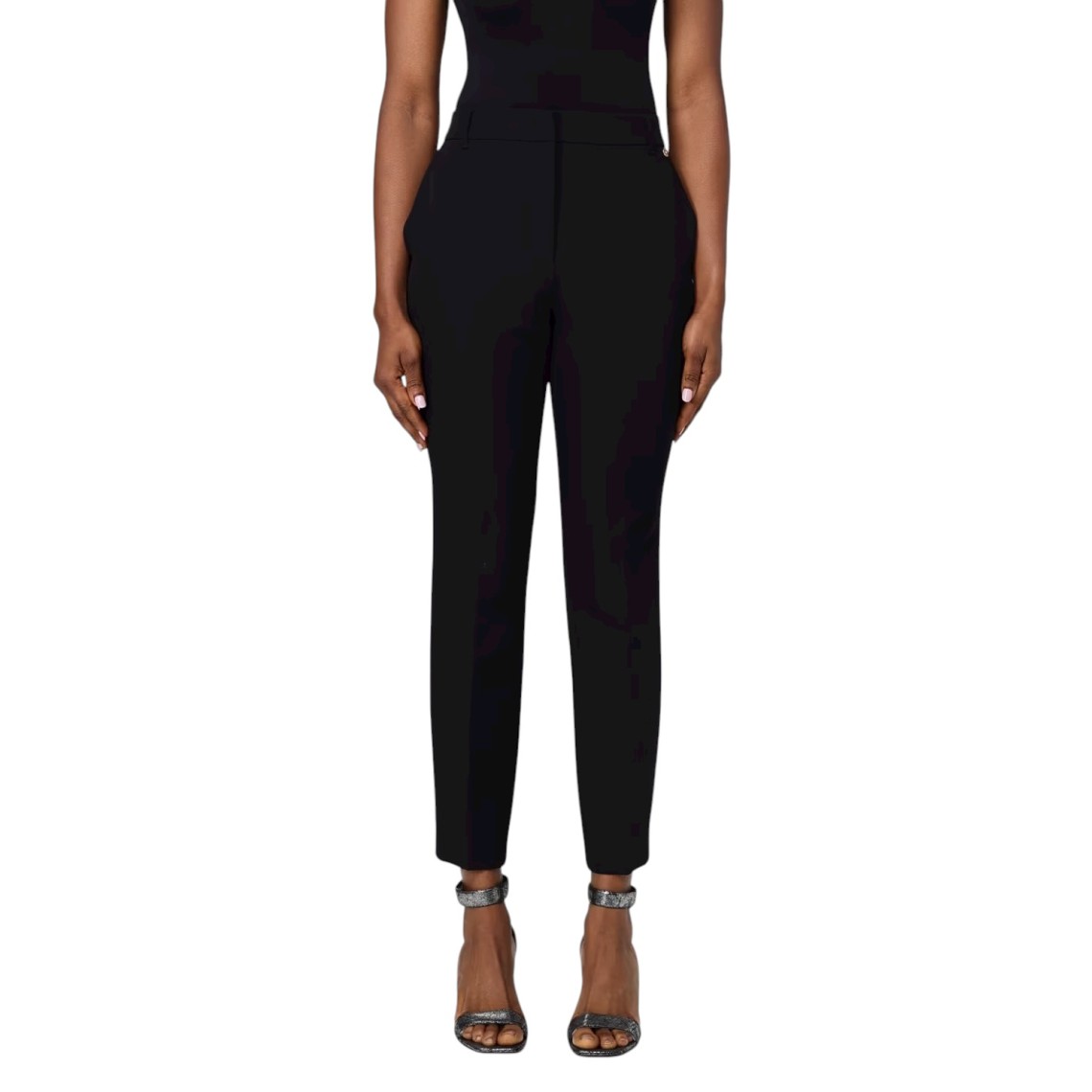 Pantaloni a sigaretta Liu Jo in tessuto tecnico stretch