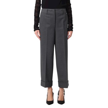 Pantaloni cropped con piega Liu Jo