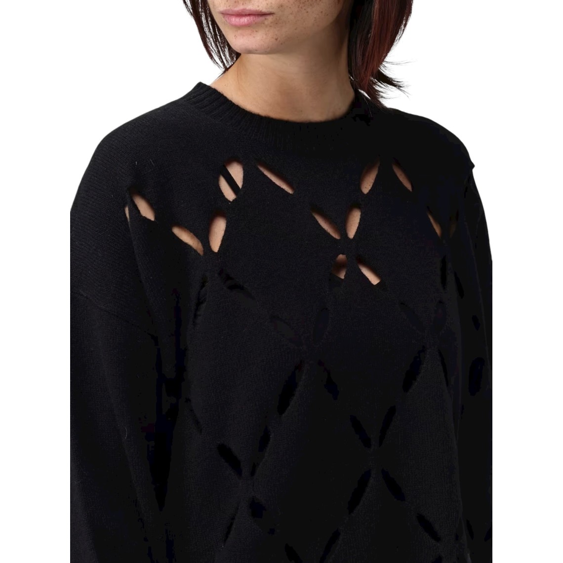 Pullover Liu Jo in lana traforata