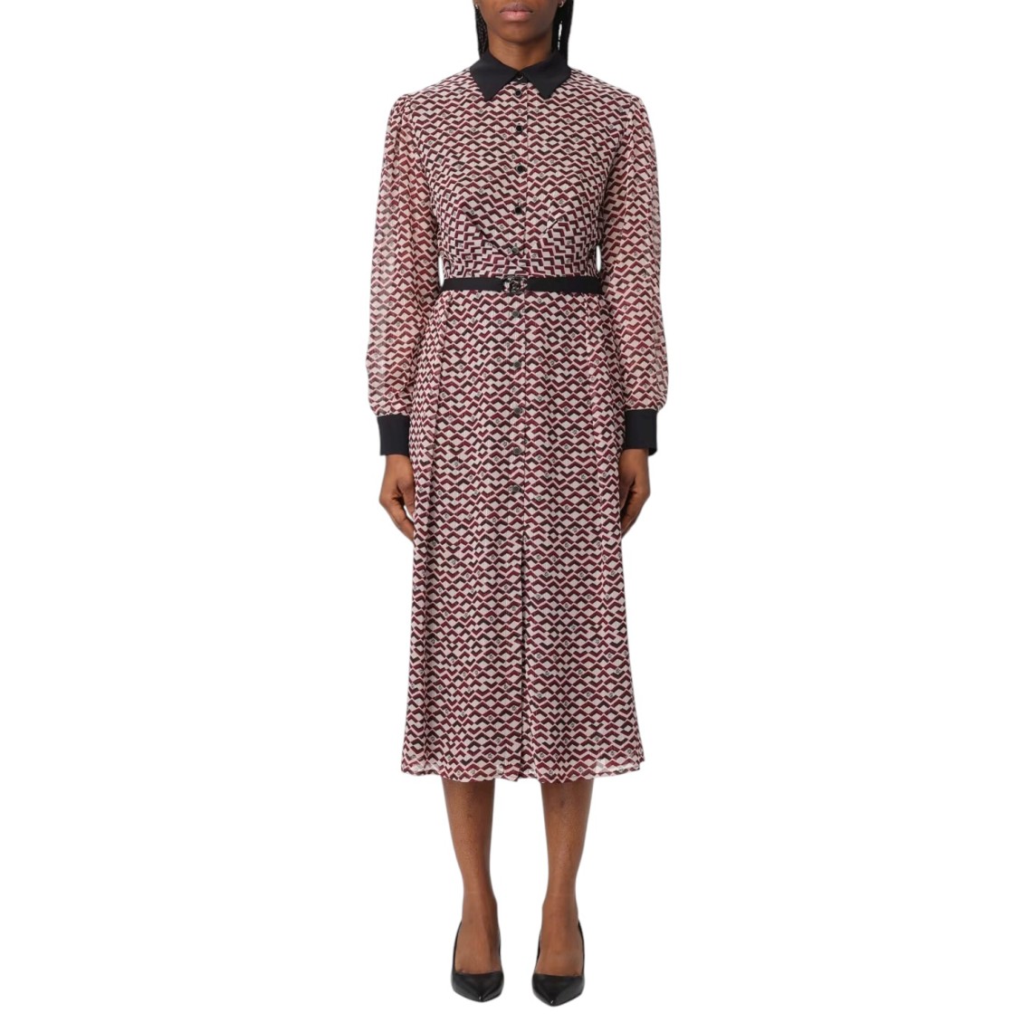 Abito chemisier con cintura Liu Jo