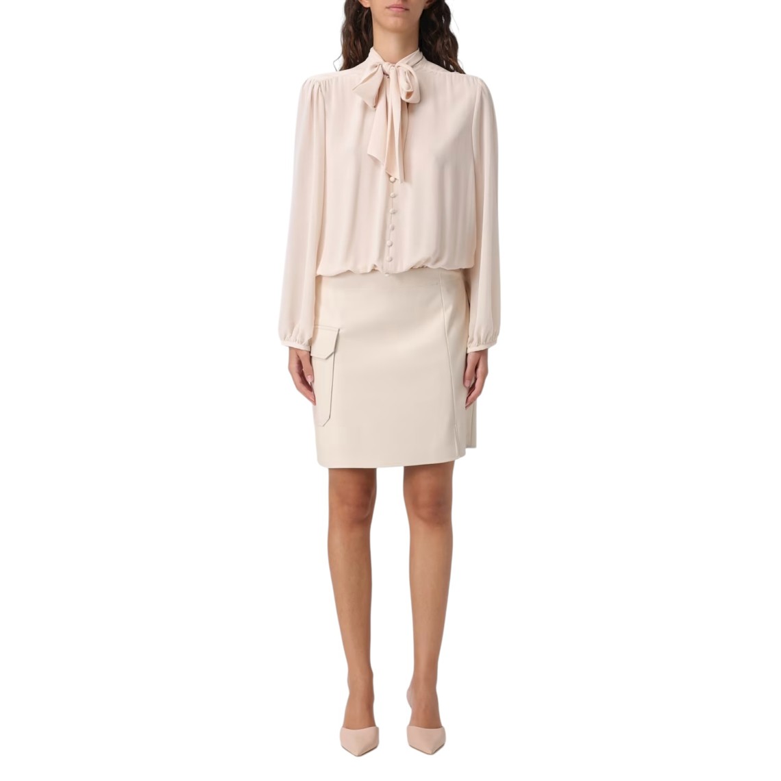 Abito corto con fiocco Liu Jo