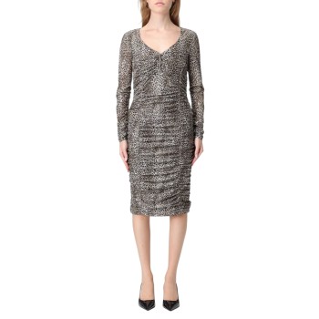 Abito longuette con stampa Liu Jo