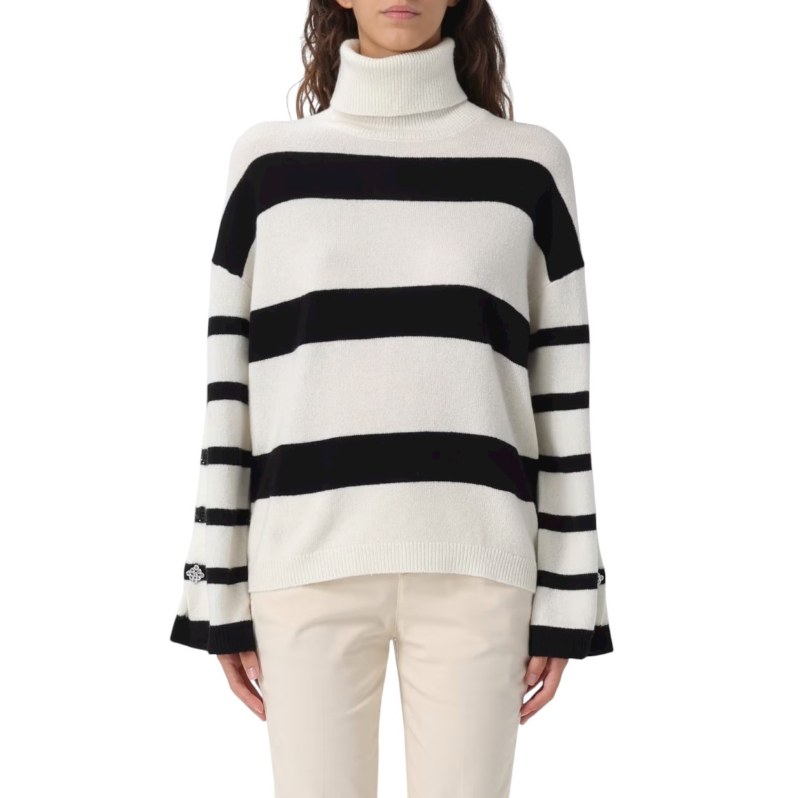 Dolcevita in lana a righe Liu Jo