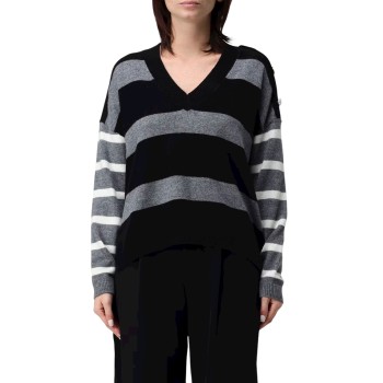 Maglia a righe in lana Liu Jo