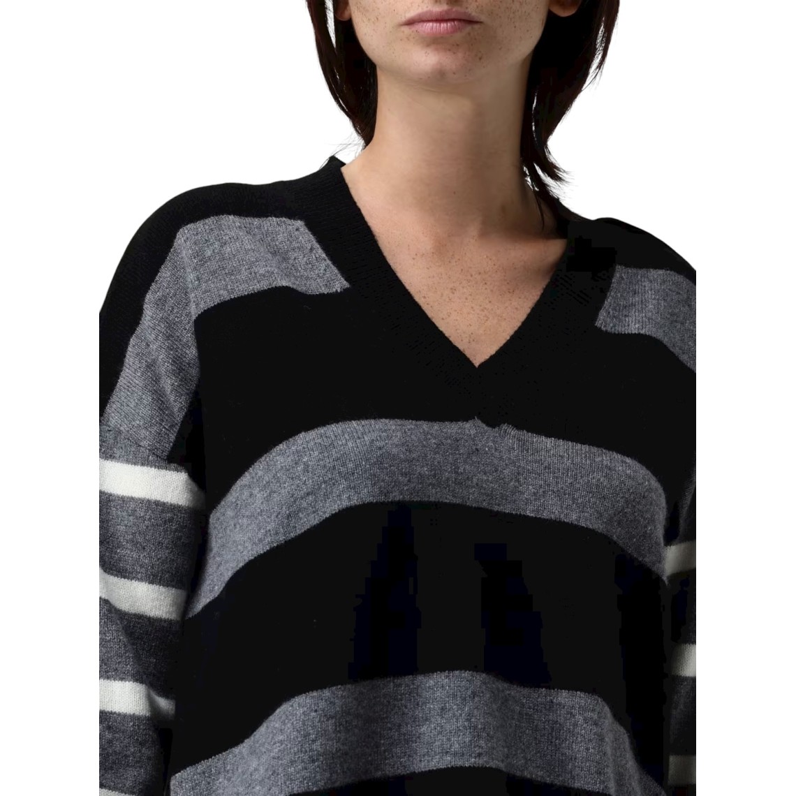 Maglia a righe in lana Liu Jo