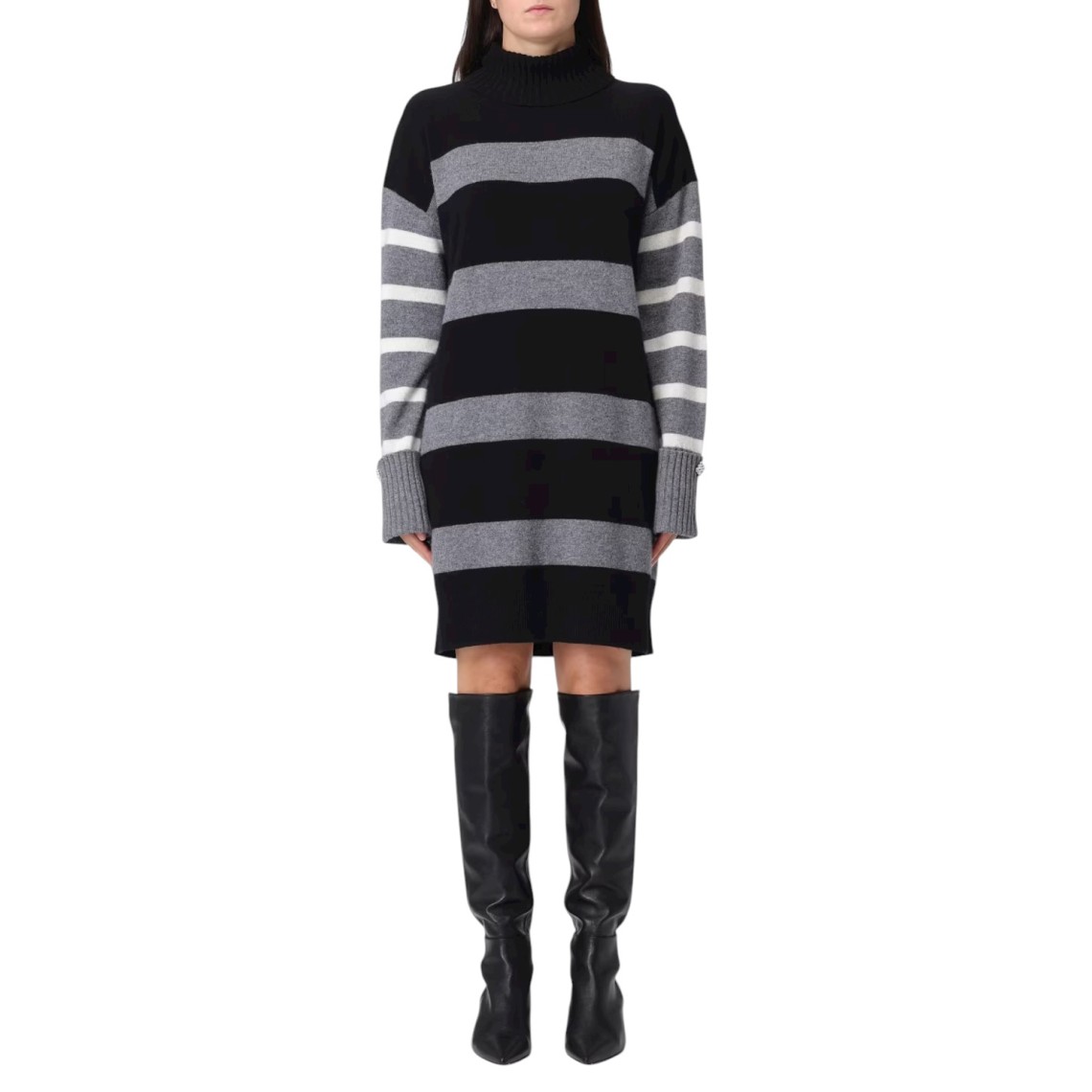 Abito in maglia a collo alto Liu Jo