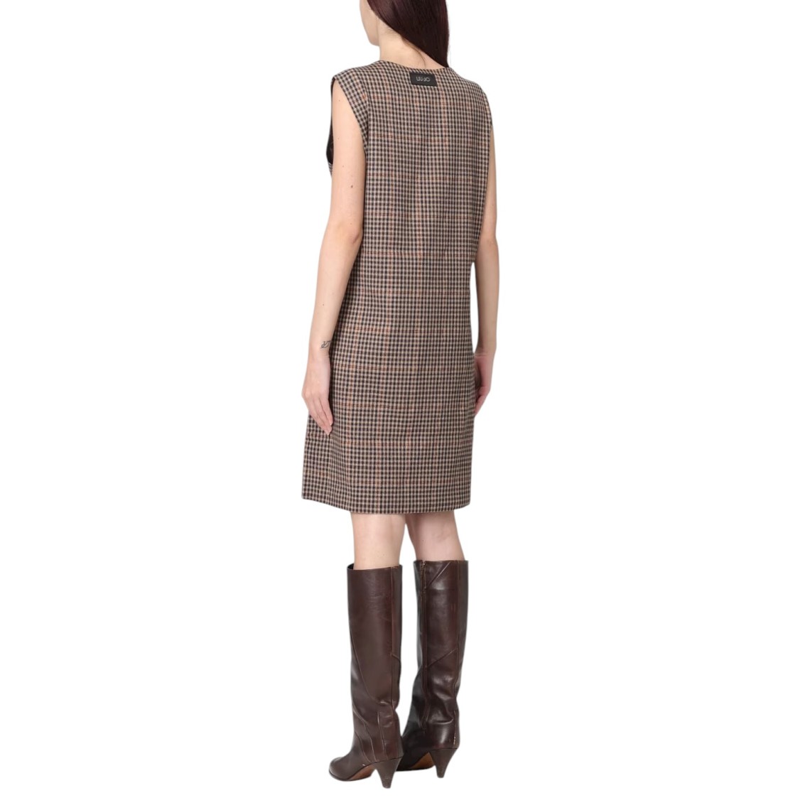 Abito corto a quadretti Liu Jo