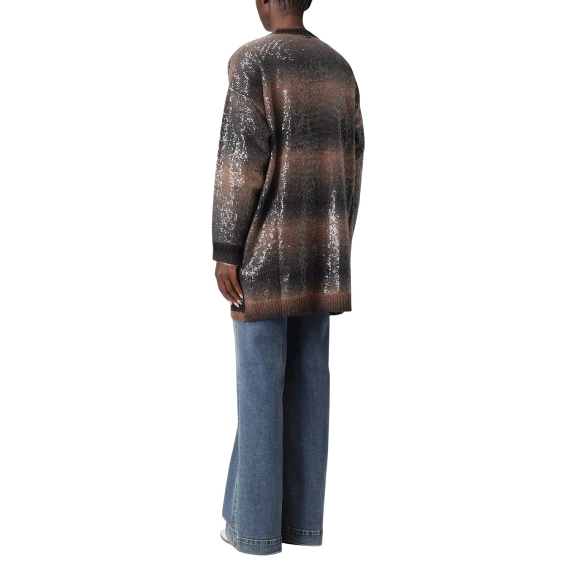 Cardigan lungo con paillettes Liu Jo