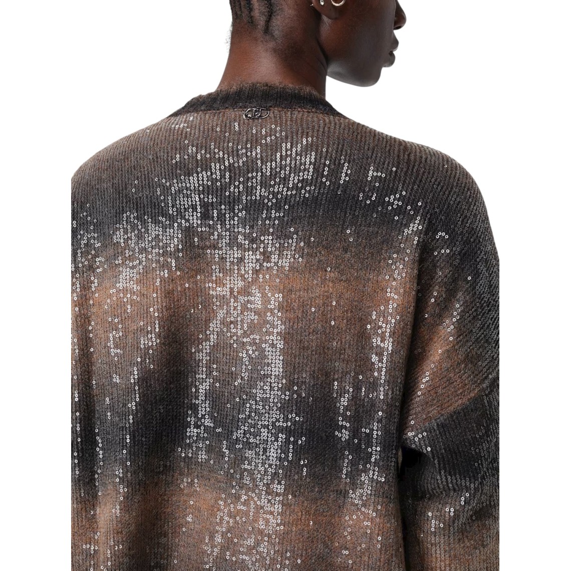 Cardigan lungo con paillettes Liu Jo