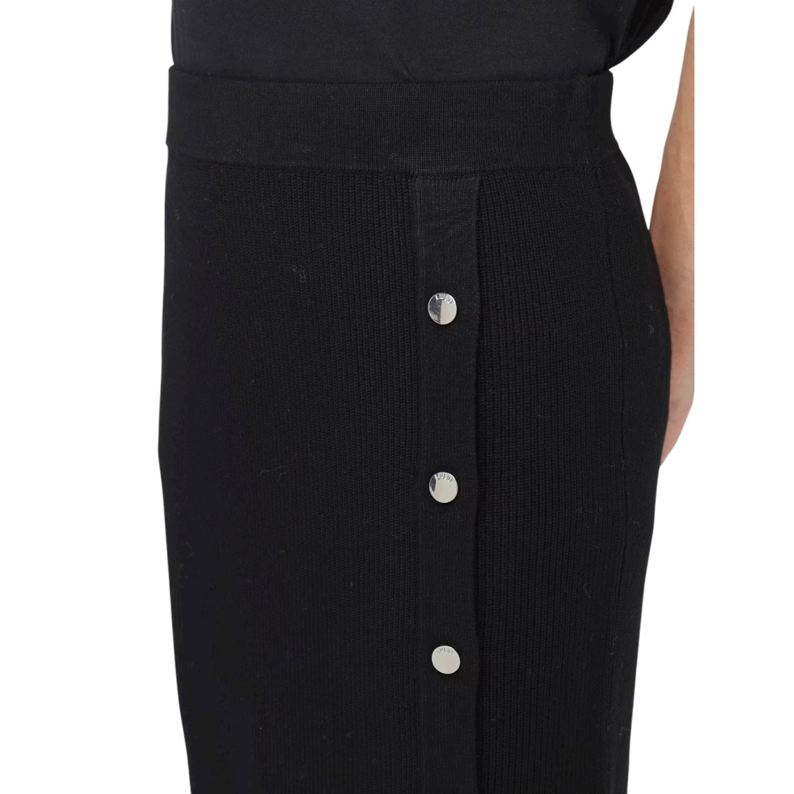 Gonna in maglia a coste Liu Jo