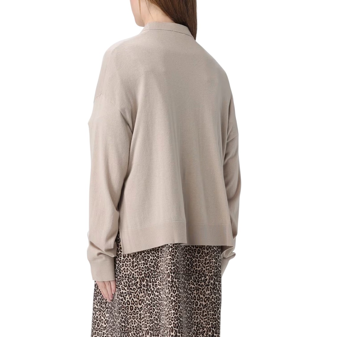 Cardigan basic Liu Jo in misto viscosa