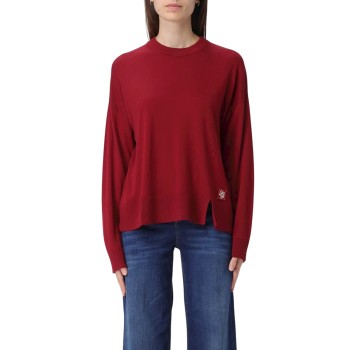 Maglia girocollo in misto lana Liu Jo