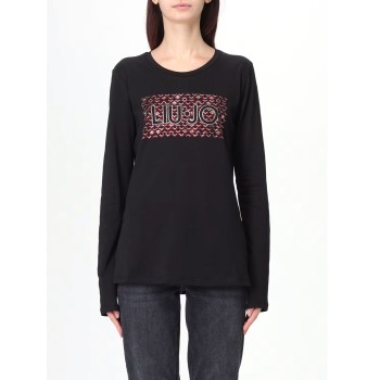 T-shirts in cotone con logo Liu Jo