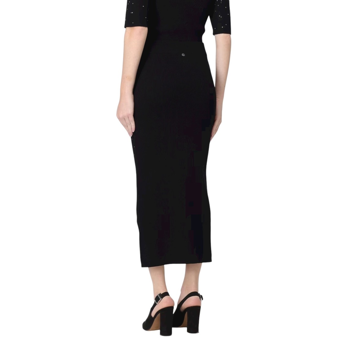 Gonna in maglia con borchie Liu Jo