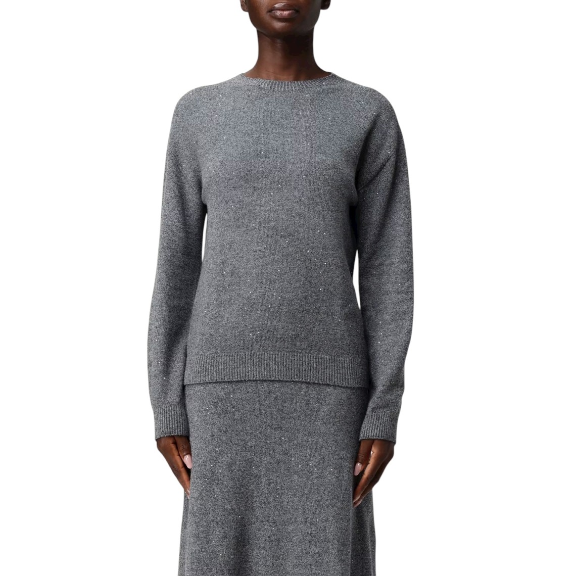 Maglia con micro paillettes Liu Jo