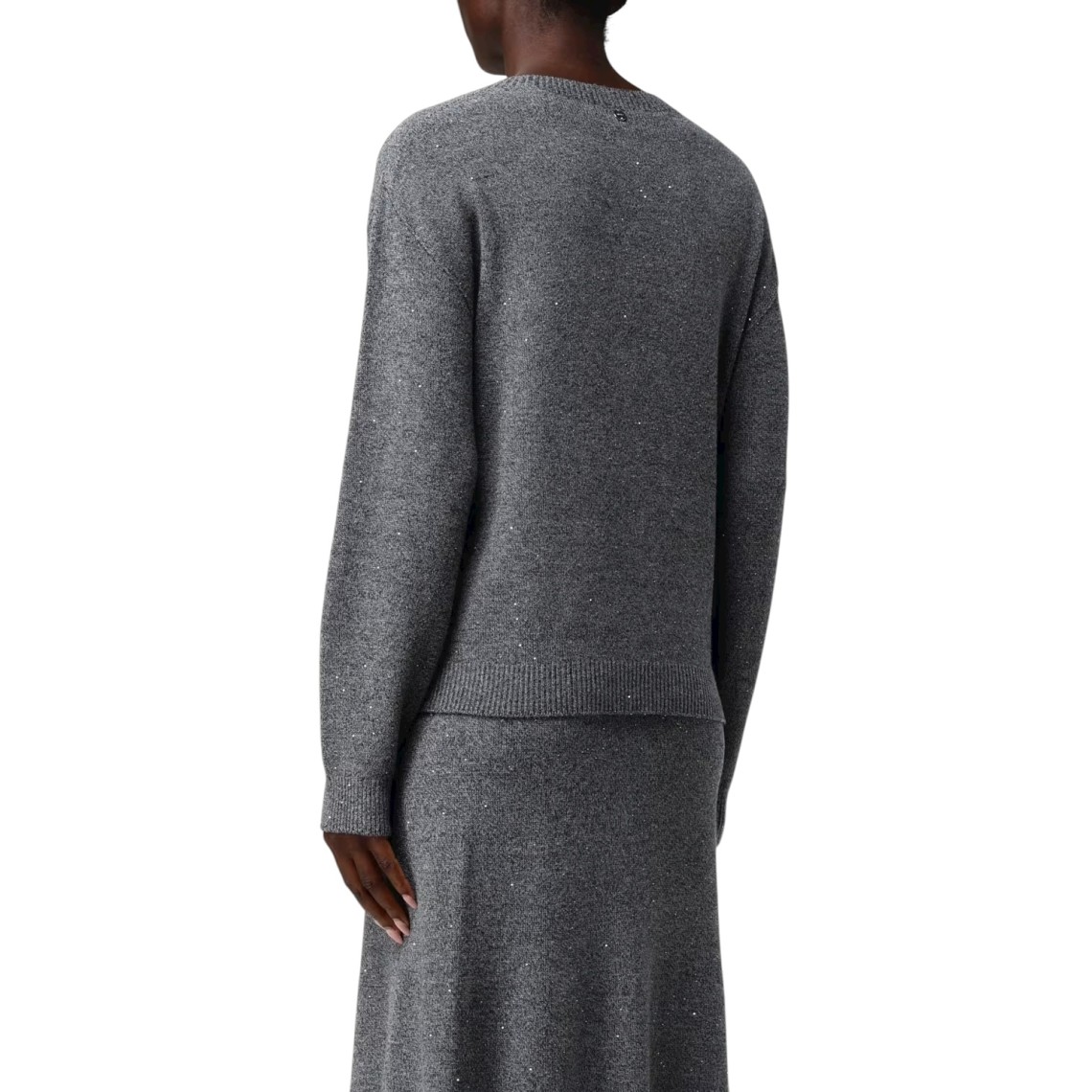 Maglia con micro paillettes Liu Jo