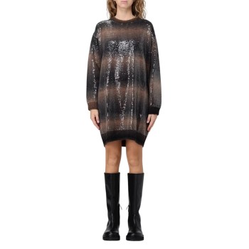 Abito in maglia con paillettes Liu Jo