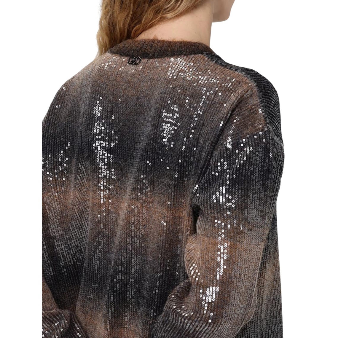 Abito in maglia con paillettes Liu Jo