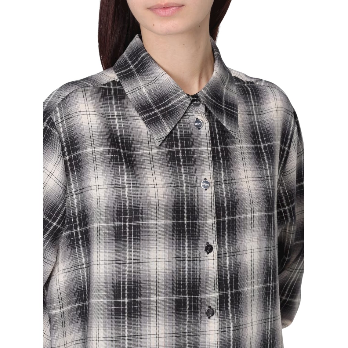 Camicia Liu Jo in misto cotone check