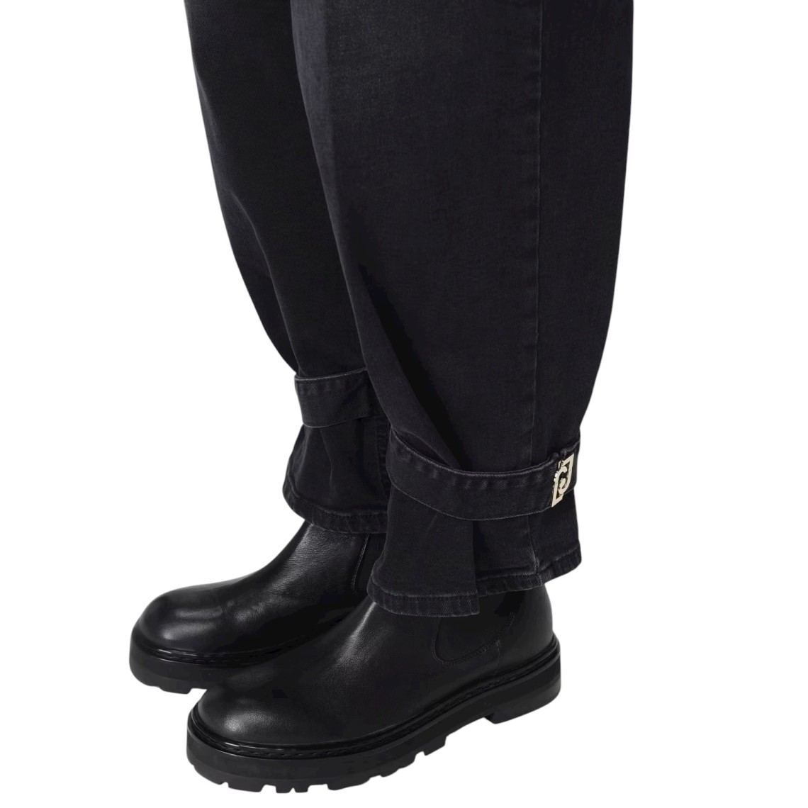 Jeans carrot fit a vita alta Liu Jo