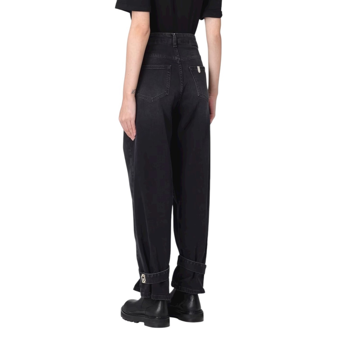 Jeans carrot fit a vita alta Liu Jo