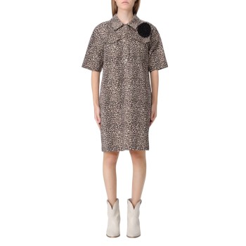 Abito corto animalier Liu Jo