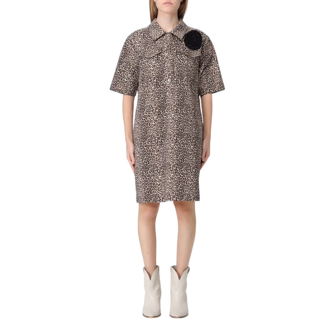 Abito corto animalier Liu Jo