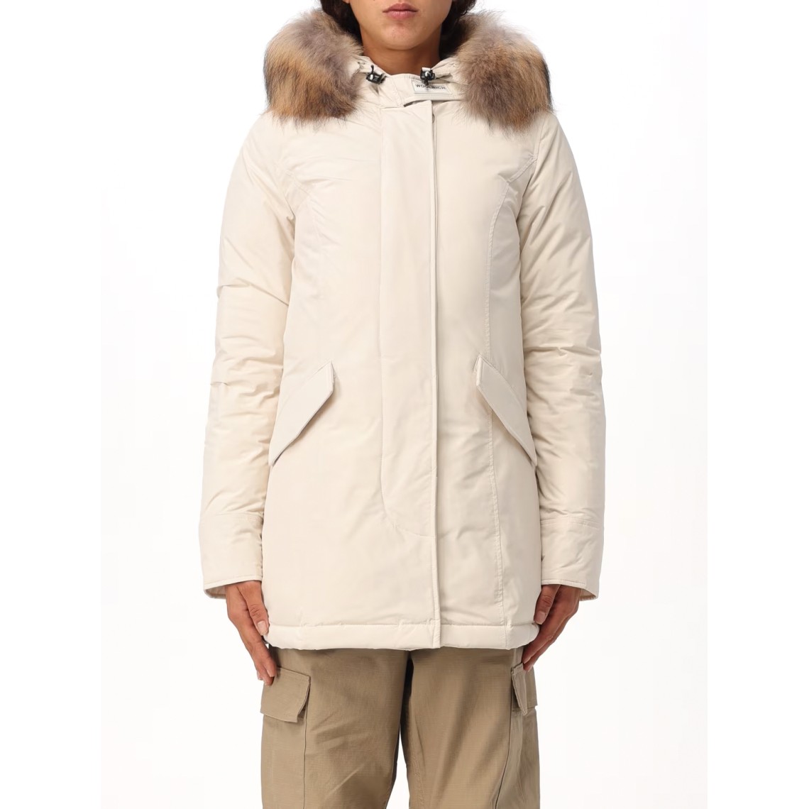 Parka Luxury Arctic Woolrich con pelliccia amovibile