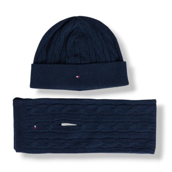 Tommy Hilfiger set berretto e sciarpa