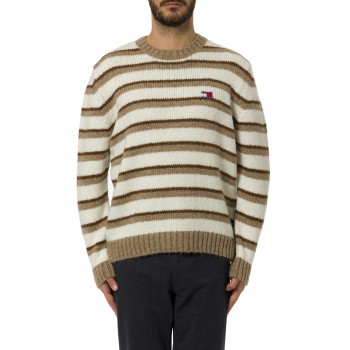 Maglione girocollo a righe Tommy Jeans