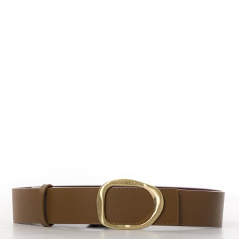 Cintura Twinset reversibile in pelle