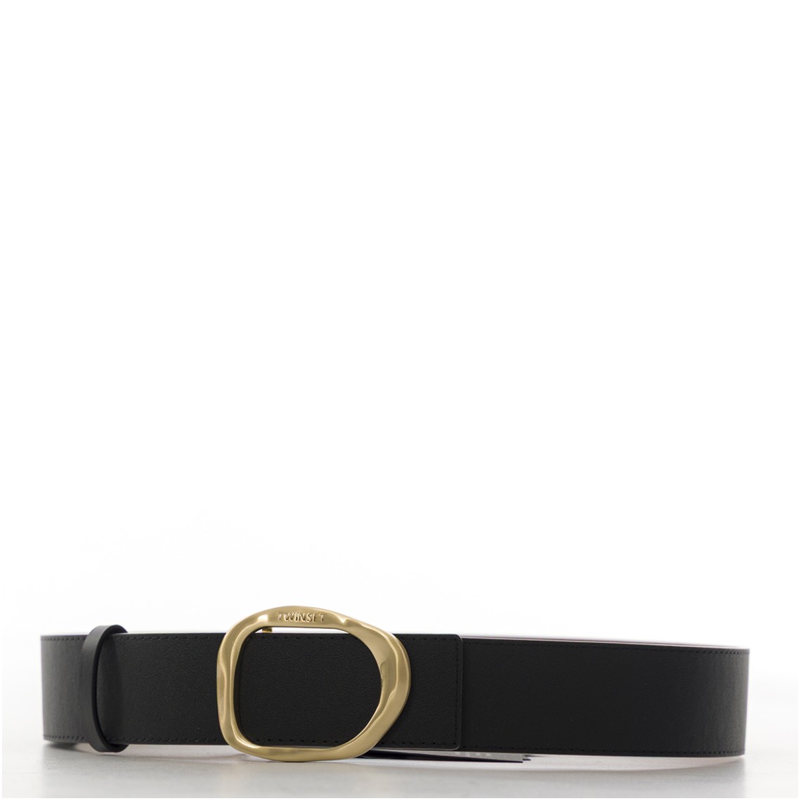 Cintura Twinset reversibile in pelle