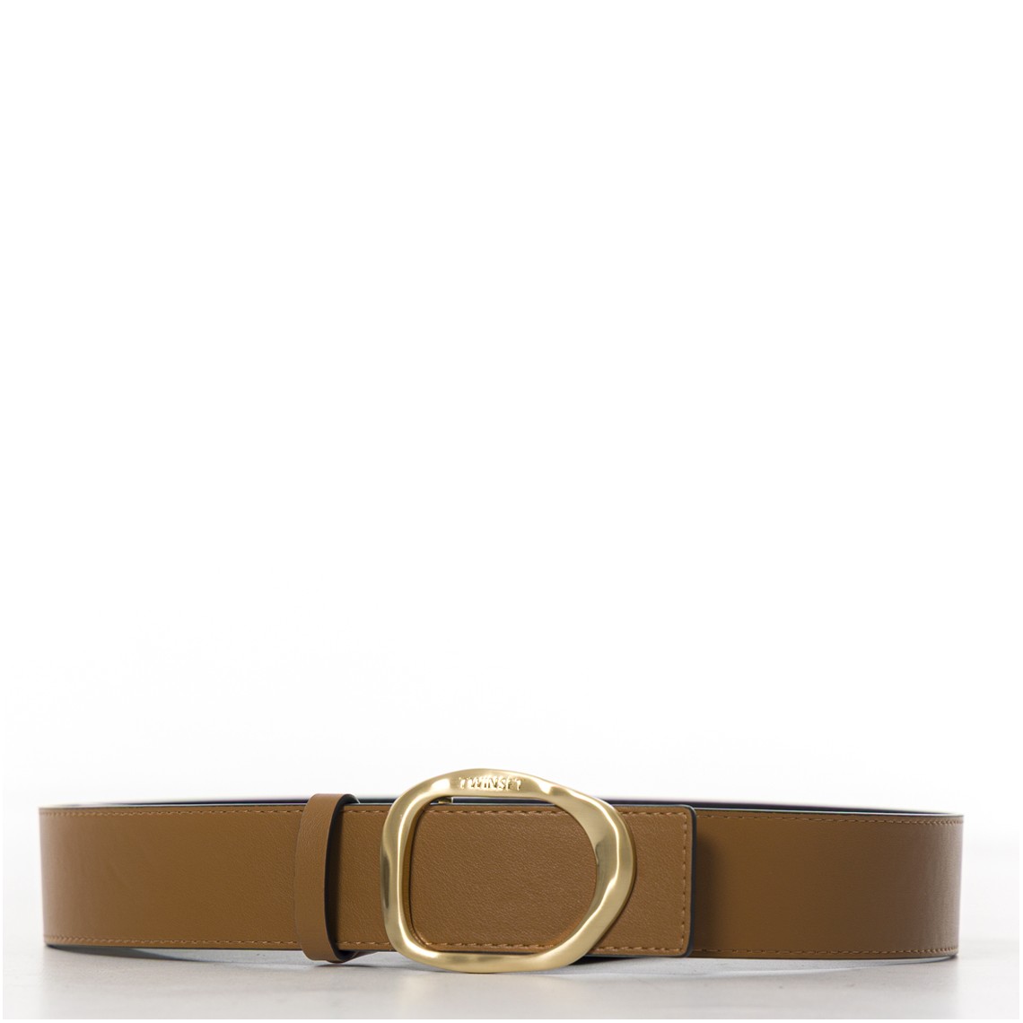 Cintura Twinset reversibile in pelle