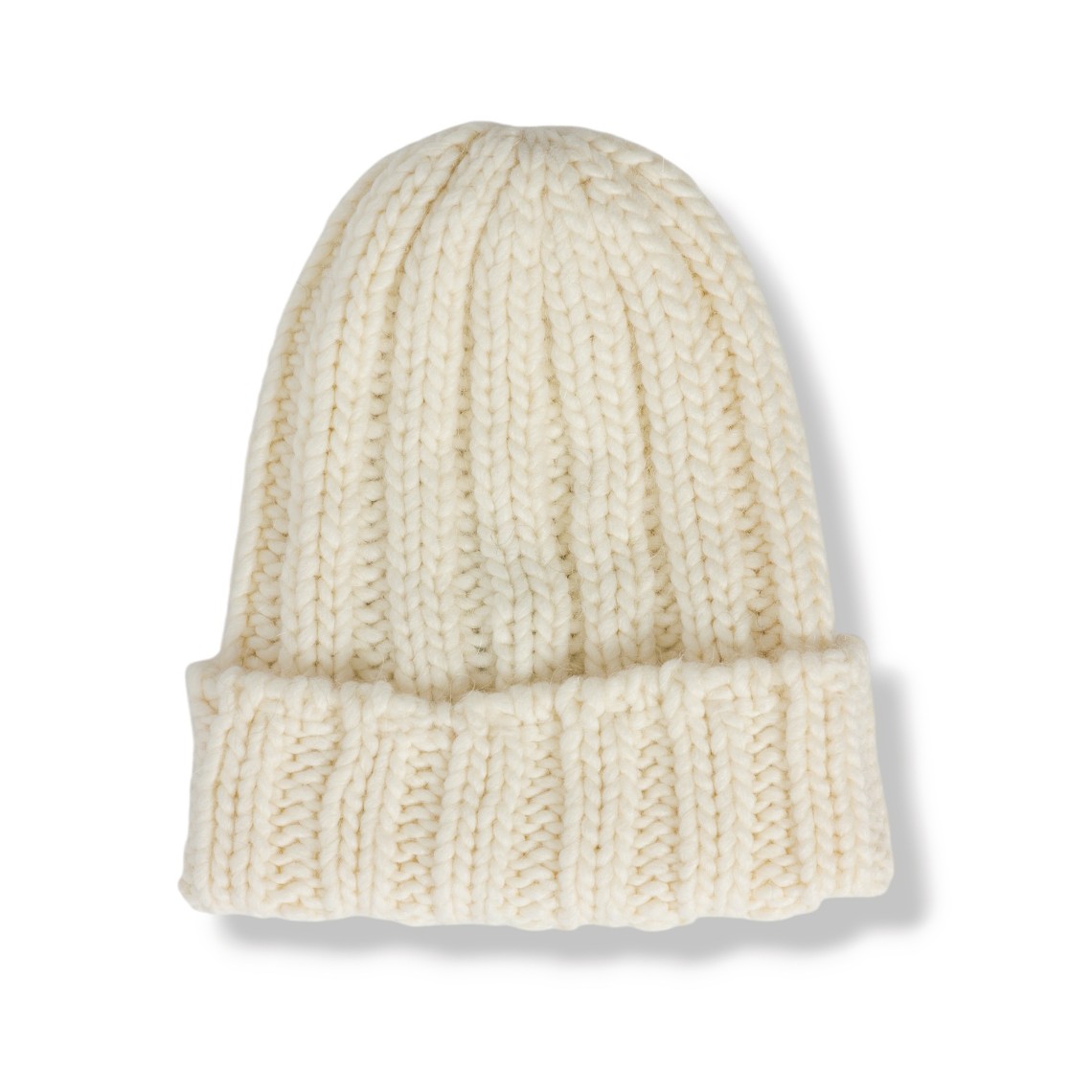 Cappello Woolrich in maglia di lana a coste