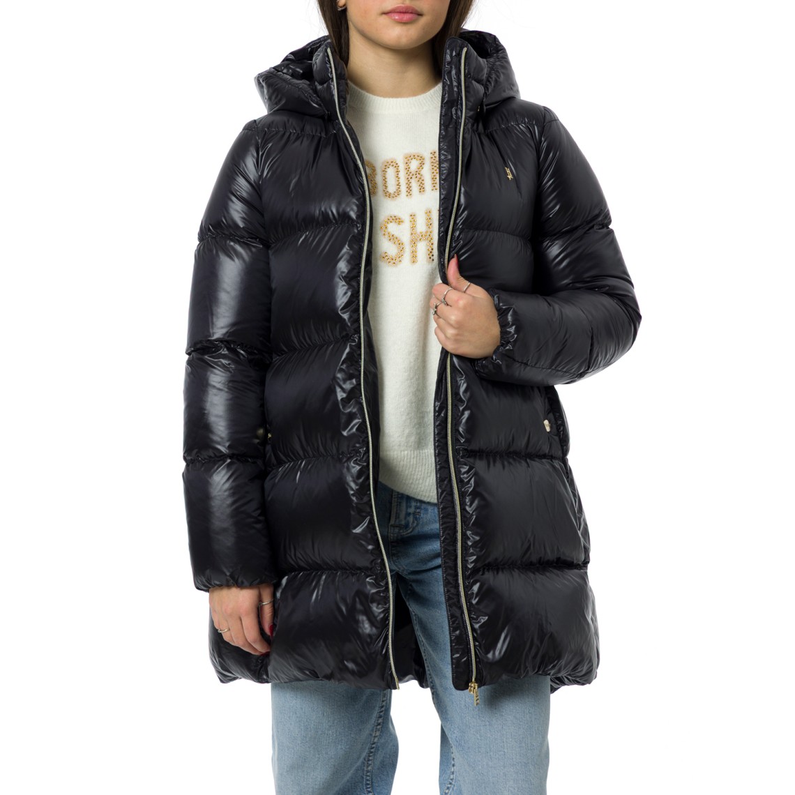 Piumino Herno A-shape in nylon Ultralight