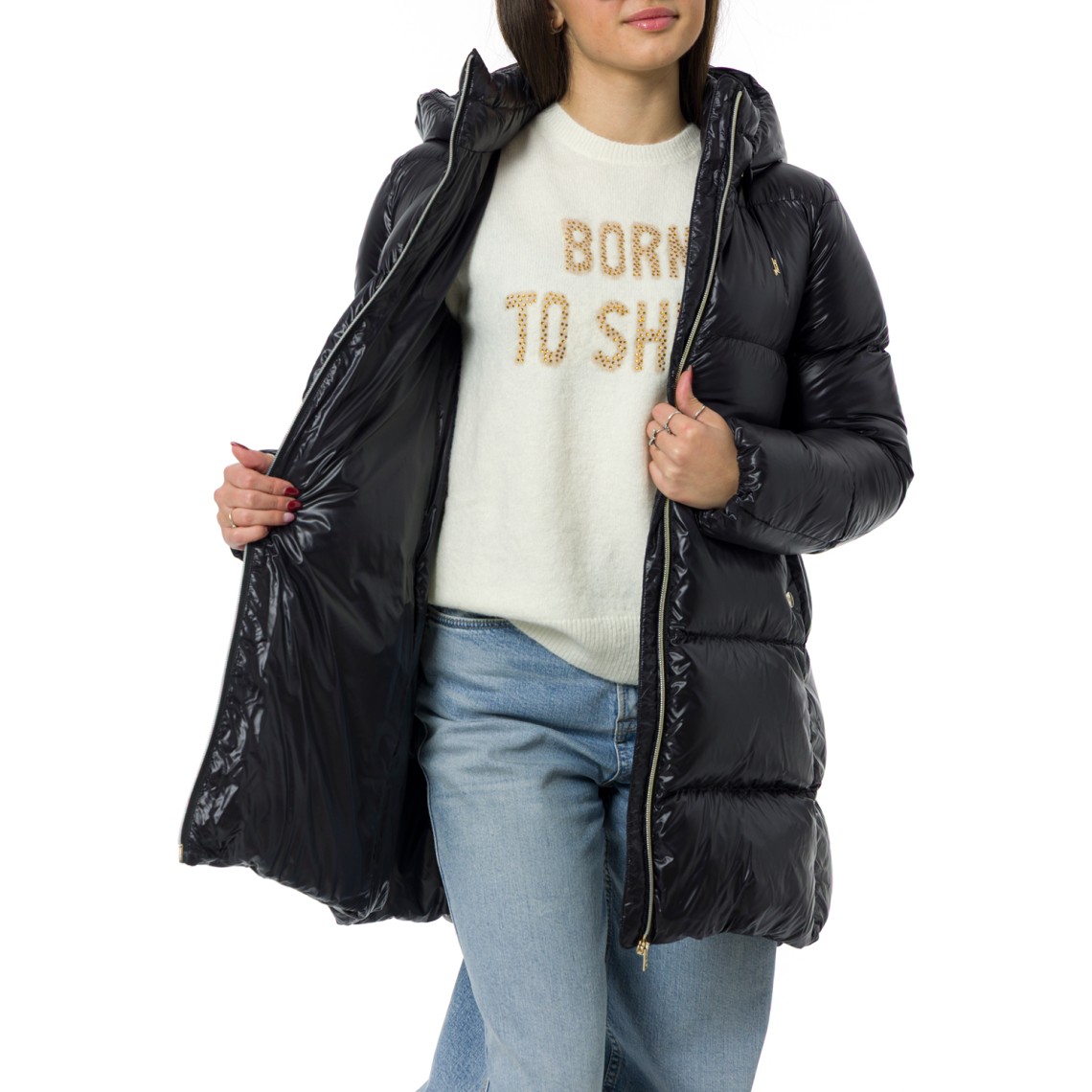 Piumino Herno A-shape in nylon Ultralight