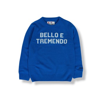 Maglione girocollo MC2 Saint Barth bambino