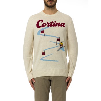 Maglione girocollo Heron MC2 Saint Barth