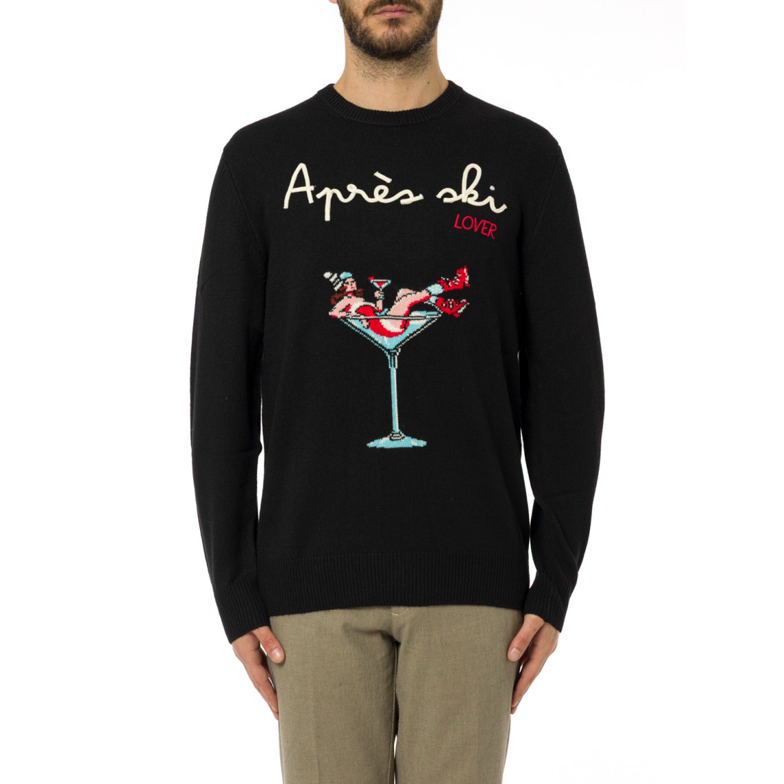 Maglione girocollo Heron MC2 Saint Barth