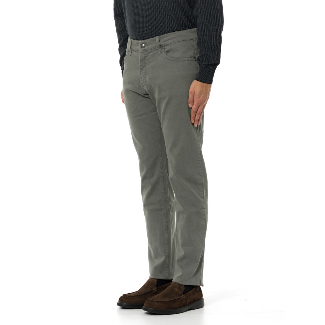 Pantaloni In Gabardine Narrow Fit Harmont & Blaine