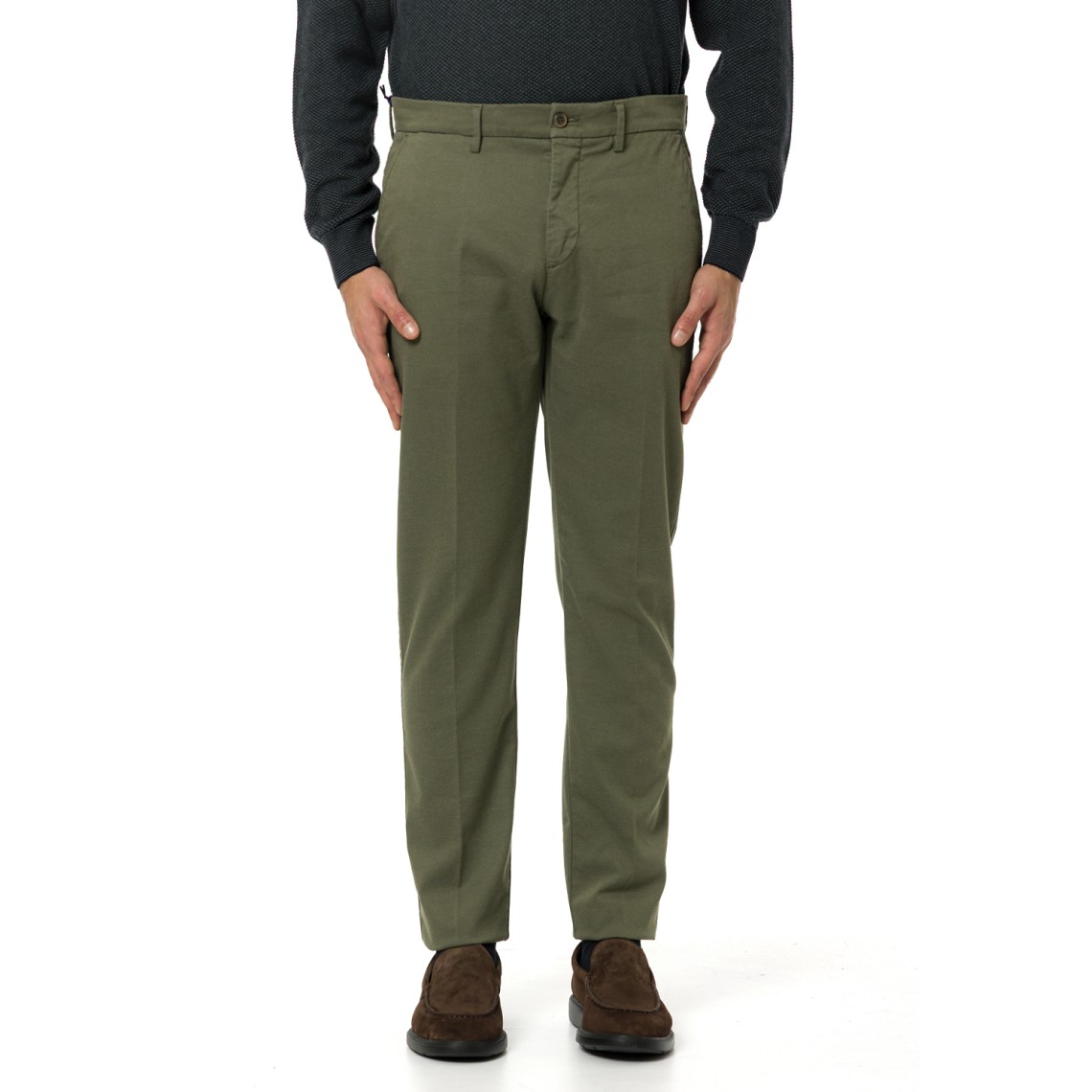 Pantaloni Chino in Gabardine Harmont & Blaine