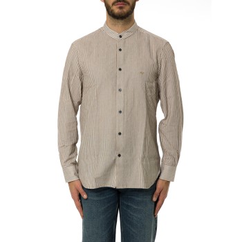 Camicia Emporio Armani in cotone a righe