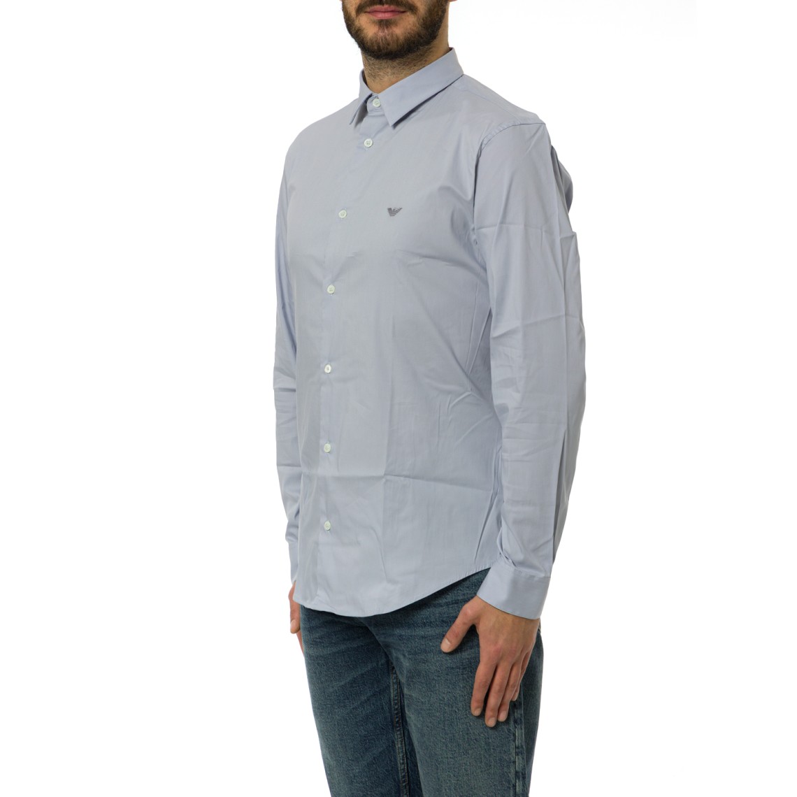 Camicia Emporio Armani in misto cotone
