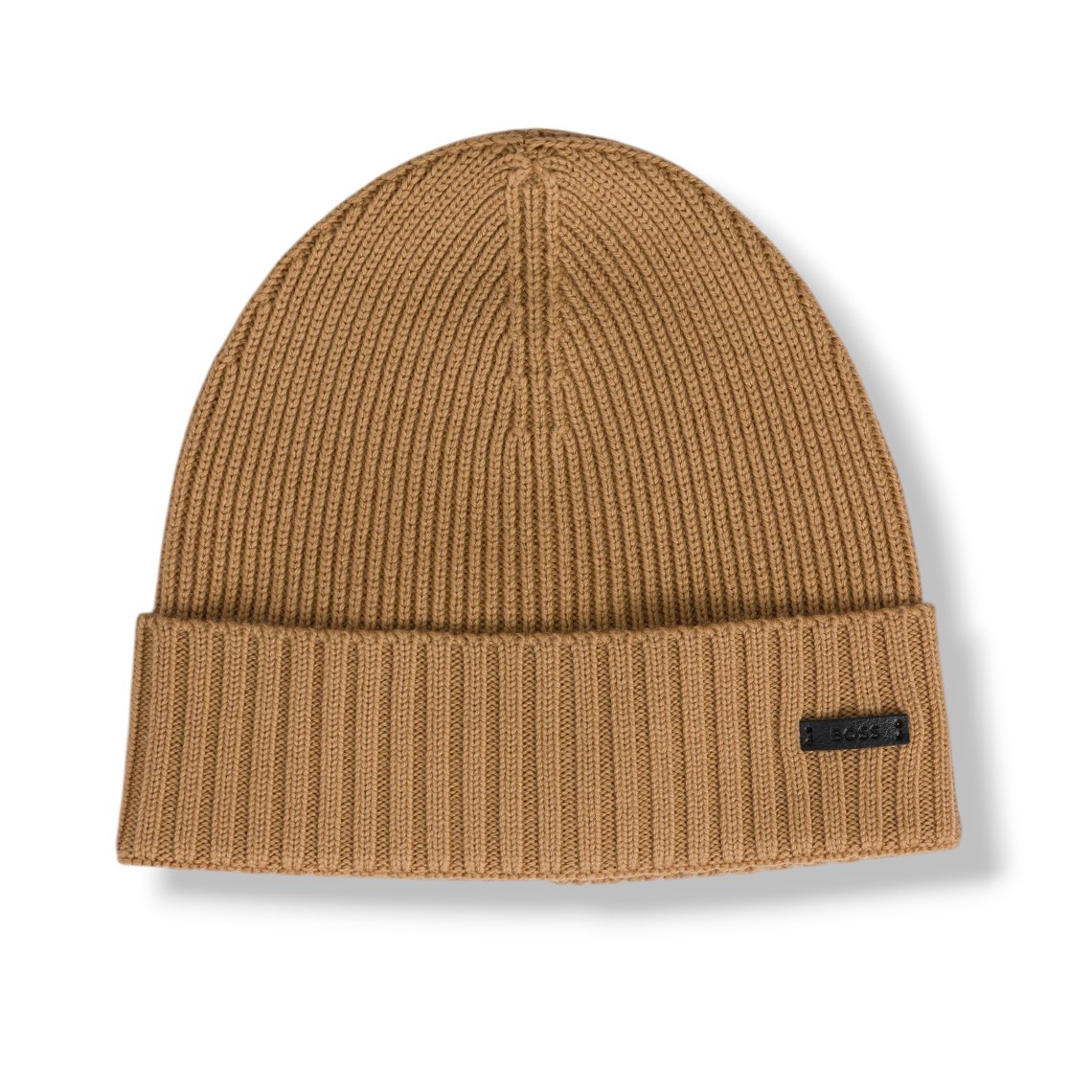 Cappello Boss in lana vergine a coste