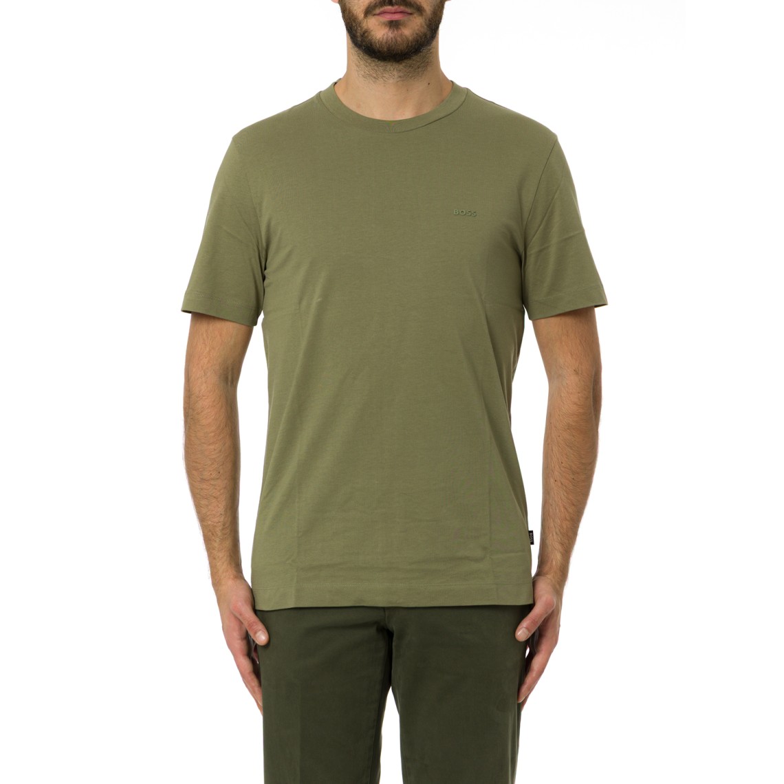 T-shirt Boss in cotone con stampa logo